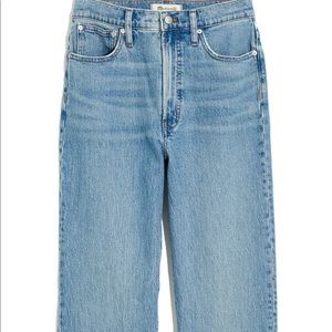 NWT Madewell The Perfect Vintage Straight Leg Jeans (Hoye Wash) Size 25